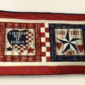 American wall hanging